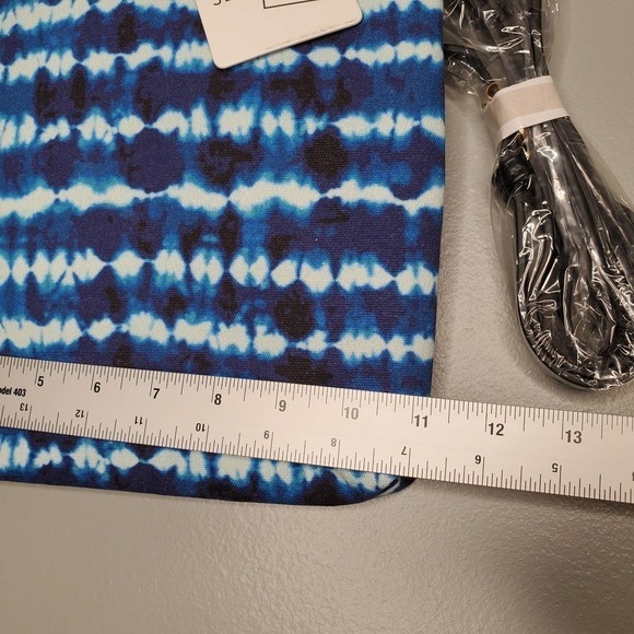 Jelavu Margot vegan‎ tie dye handbag tortoise handle detachable crossbody strap - Picture 9 of 12